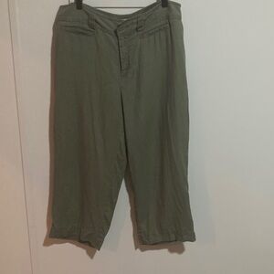 Madison Olive Wide Leg Pants